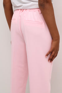 Kaffe Kasakura Highwaisted Pink Mist Ankle Length Trousers, 10506127