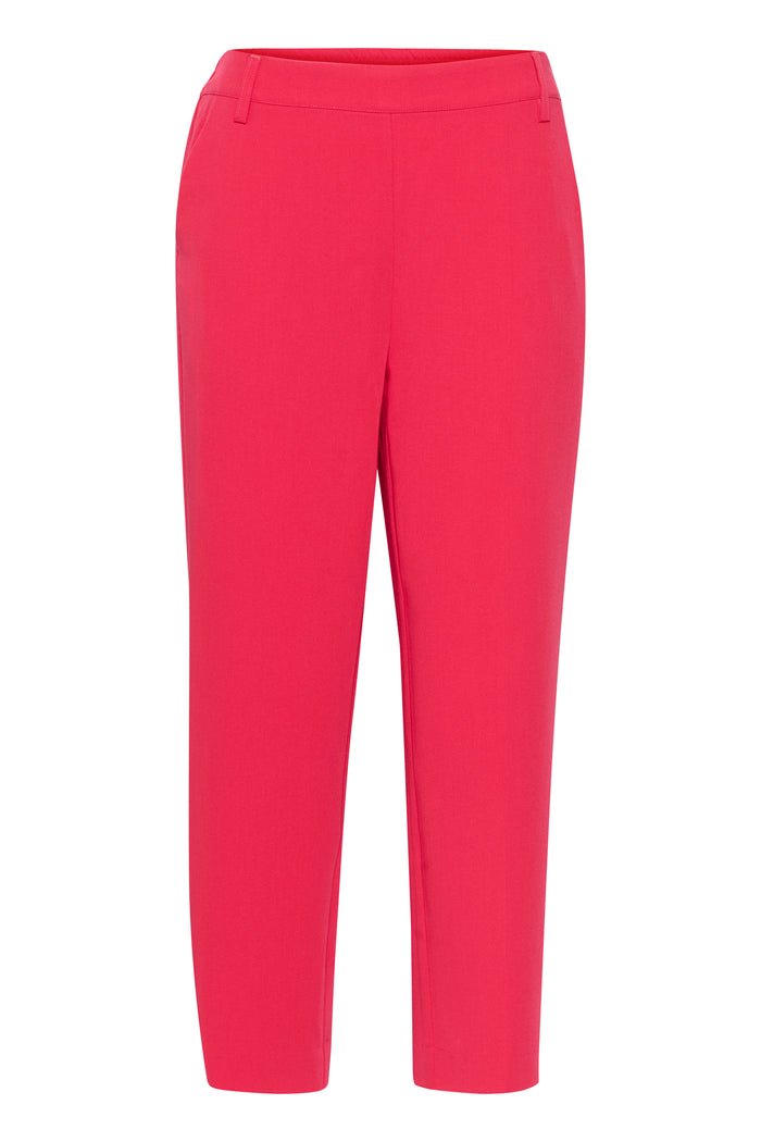 Kaffe Kasakura Virtual Pink Ankle Length Trousers, 10506127