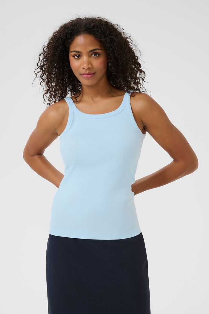 Kaffe Kacarna Nantucket Baby Blue Cami Top, 10507348