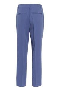 Kaffe Kasakura Blue Indigo Highwaisted Cigarette Trousers, 10507770