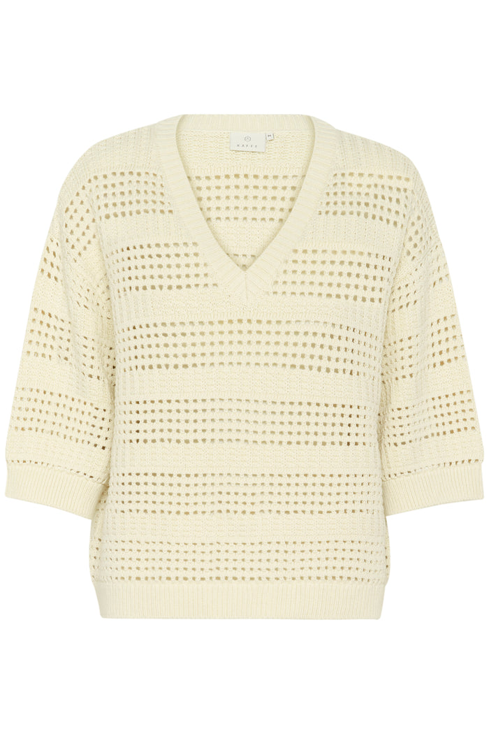 Kaffe Kateresa Turtledove Oversized Knitted Pullover
