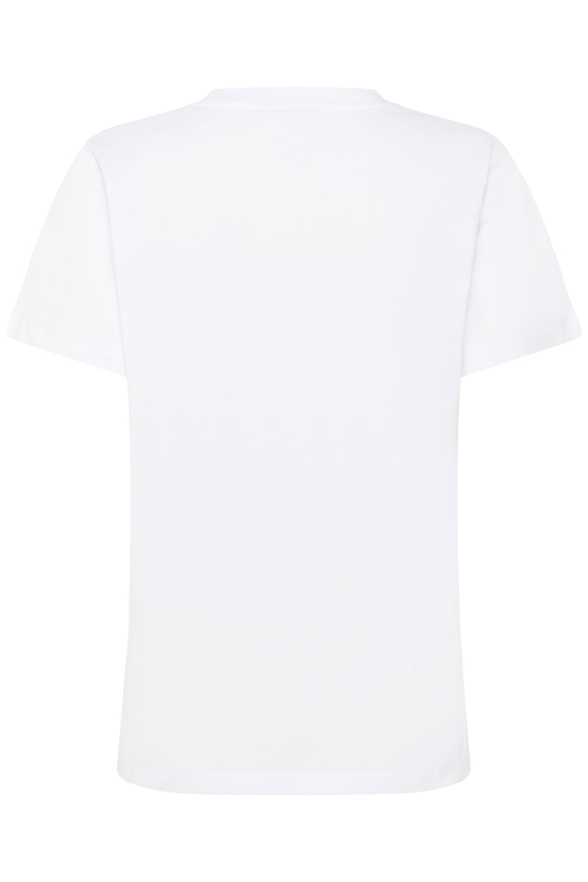 Kaffe Kajean Optical White 'LIBERTY' Embellished Logo T-Shirt, 10511081