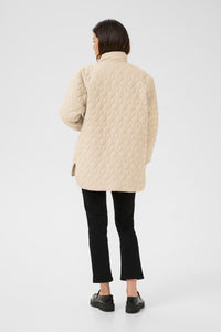 Kaffe KaLeila Dusky Green Quilted Jacket, 10511122