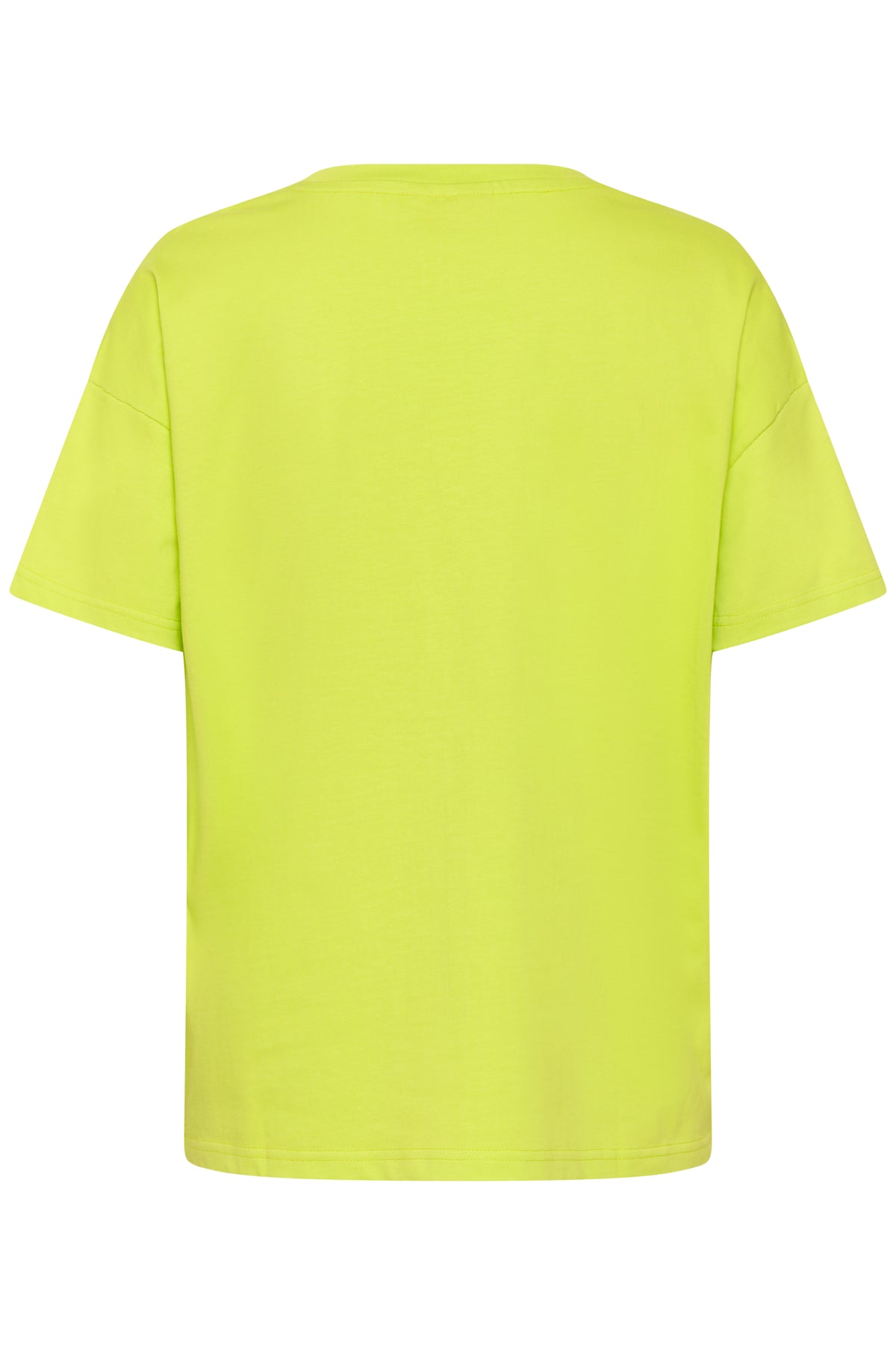 Kaffe KaChelsea Wild Lime 'Dolce Vita' Oversized T-Shirt, 10511340