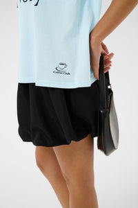 Kaffe KaChelsea Baby Blue Logo Oversized T-Shirt, 10511340