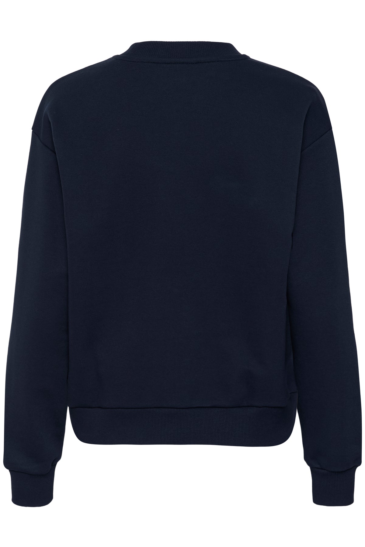 Kaffe KaLilje Midnight Marine Embroidered Flip Flop Supersoft Sweatshirt, 10511630