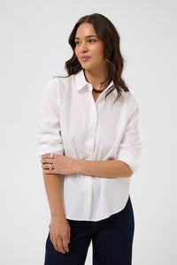 Kaffe Kageorgia Optical White Layering Shirt, 10512535
