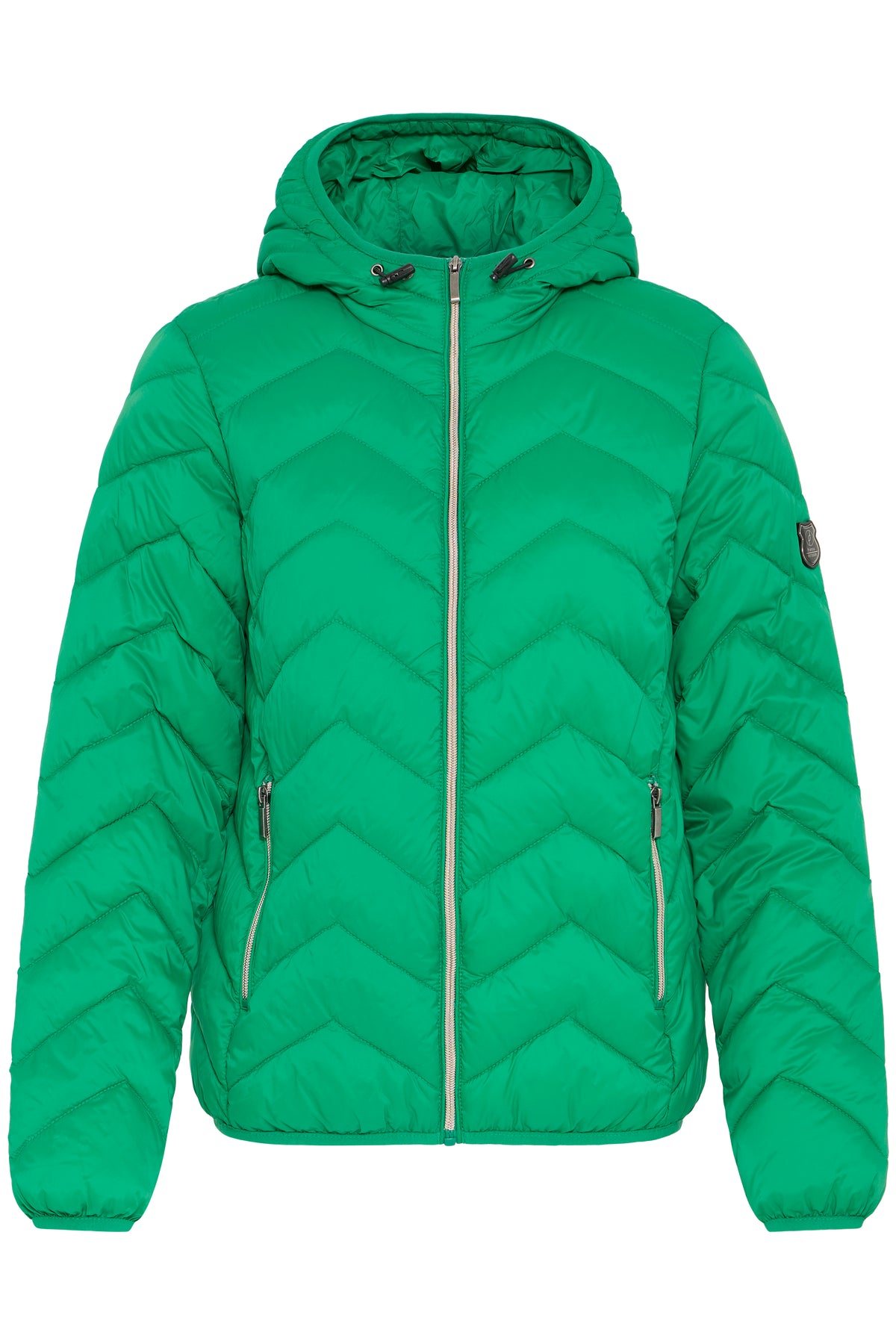 Fransa FrBaPadding Bosphorus Green Puffa Coat with Hood, 20609336