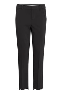 Fransa Tessa Black Slim Leg Cigarette Trousers, 20611257