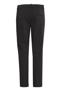 Fransa Tessa Black Slim Leg Cigarette Trousers, 20611257