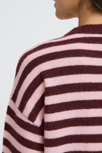 Fransa FrIdaa Port Royale/Baby Pink Striped Supersoft Knit, 20618351