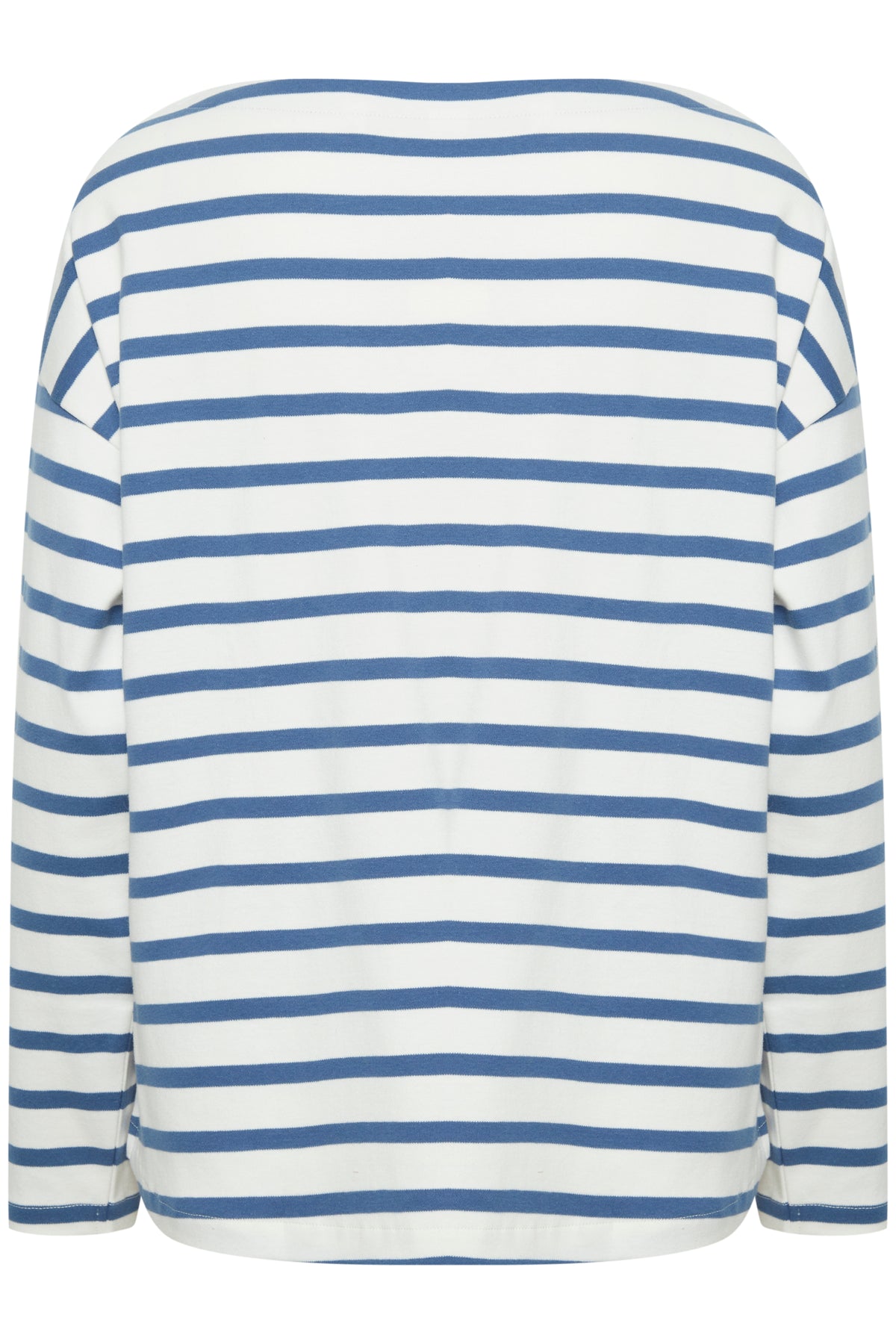 B.Young ByRamsi Denim Blue Striped Long Sleeve Supersoft Top
