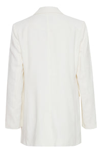 B.Young ByErika Marshmallow Longline Classic Blazer, 20814861