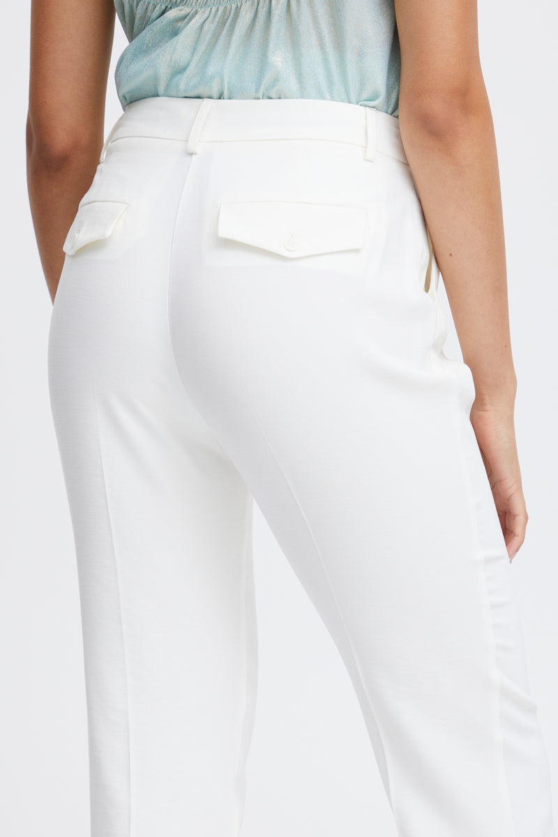 B.Young ByErika Highwaisted Marshmallow Straight Leg Trousers