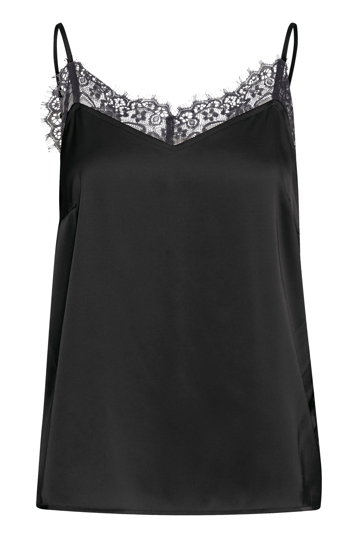 B.Young Byflair Black Lace Cami Top, 20815851