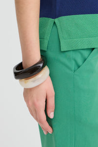 B.Young ByMmorla Parfait Pink Colourblock Stripe Knit