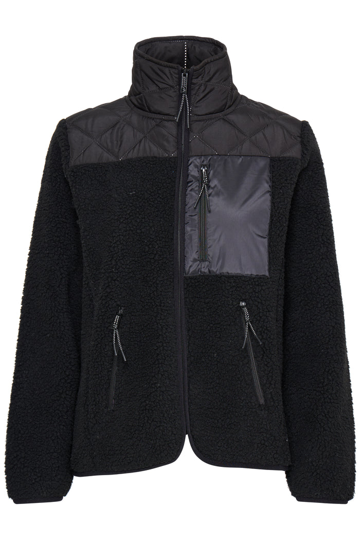 The Jogg Concept JCBerri Black Teddy Jacket