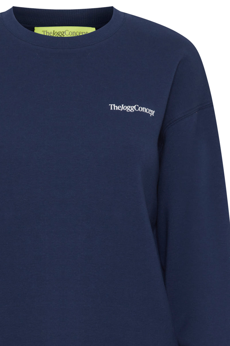 The Jogg Concept JCSage Medieval Navy Jersey Supersoft Sweatshirt