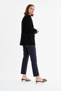 InWear Marine Blue Navy Zella Trousers, 30103749