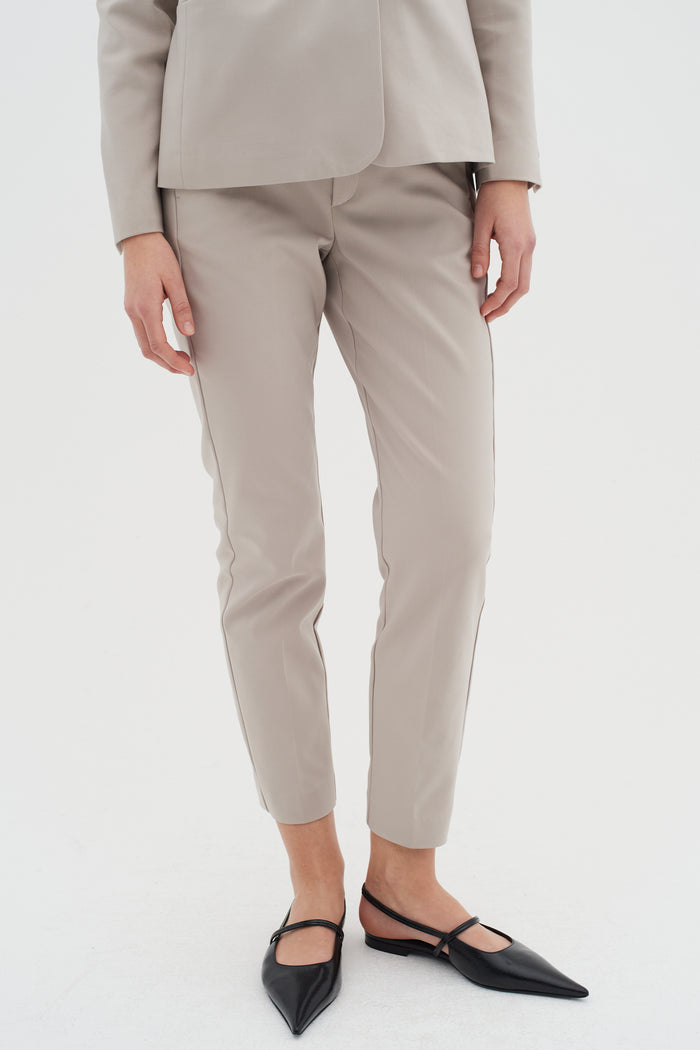 InWear Zella Flat Clay Slim Leg Trouser, 30105579