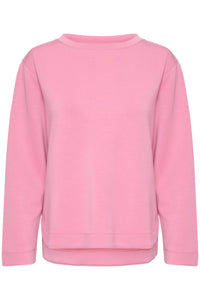 InWear Gincent Cashmere Rose Modal Supersoft Dipped Hem Sweatshirt, 30108654