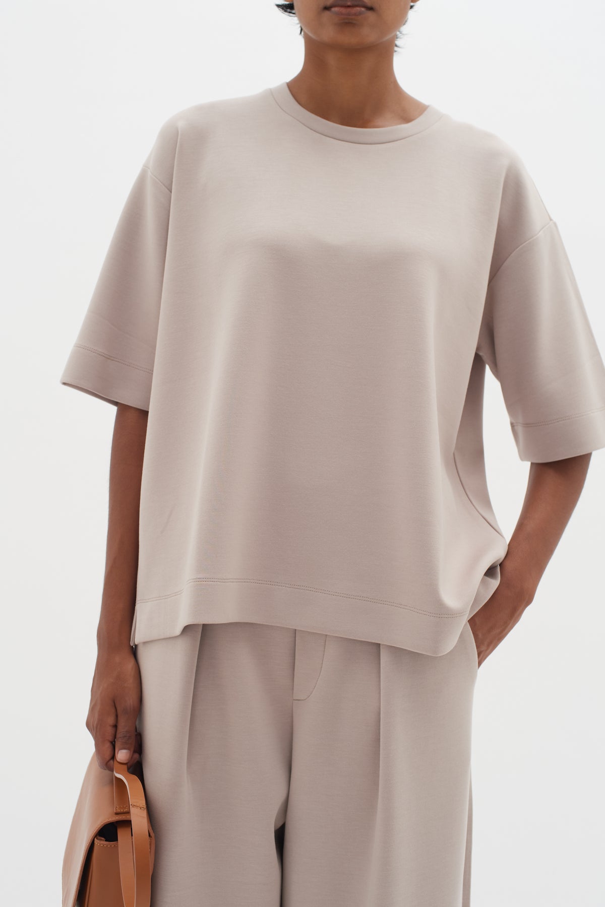 InWear Pannie Clay Oversized Modal T-Shirt