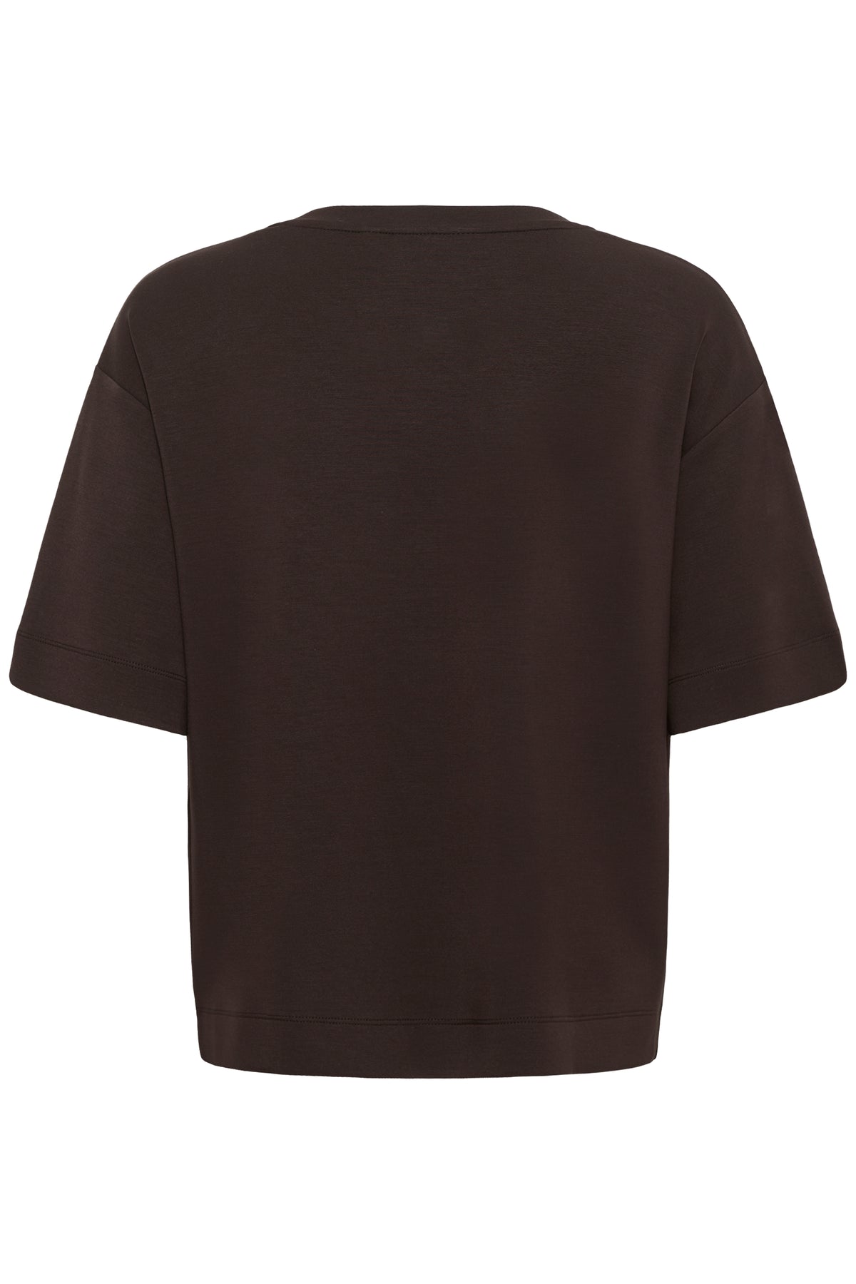 InWear Pannie Chocolate Brown Oversized Modal T-Shirt, 30109225