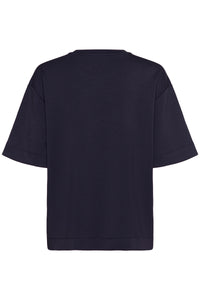 InWear Pannie Marine Blue Oversized Modal T-Shirt, 30109225