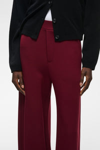 InWear Gincent Zinfandel Burgundy Modal Wide Leg Joggers, 30109909