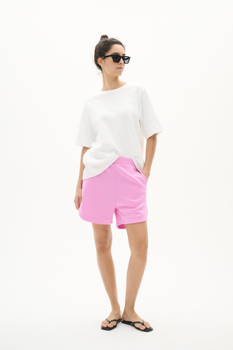 InWear Hennieh Cyclamen Modal Sports Luxe Relaxed Fit Shorts