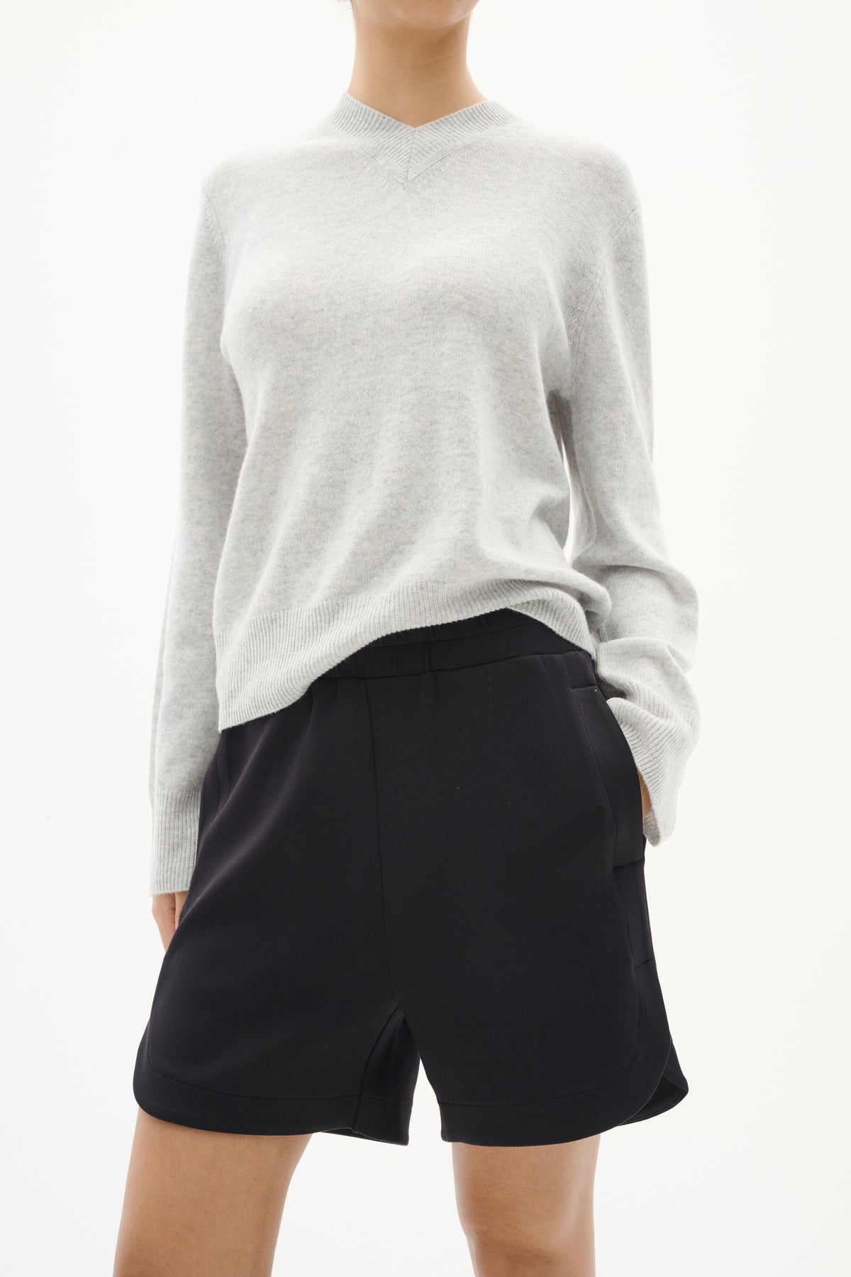 InWear Hennieh Vincent Black Modal Sports Luxe Shorts