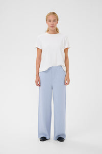 InWear Gincent Endless Sky Melange Modal Wide Leg Joggers, 30110741
