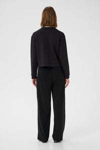 InWear Gida Vincent Black Modal Cardigan Jacket