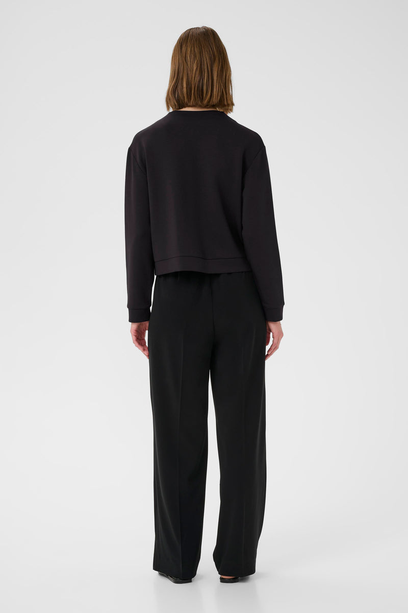 InWear Gida Vincent Black Modal Cardigan Jacket