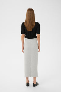 InWear Aida Granite Melange Modal Ankle Length Tube Skirt