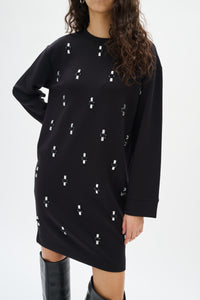 InWear Kincent Black Modal Deco Tunic Dress