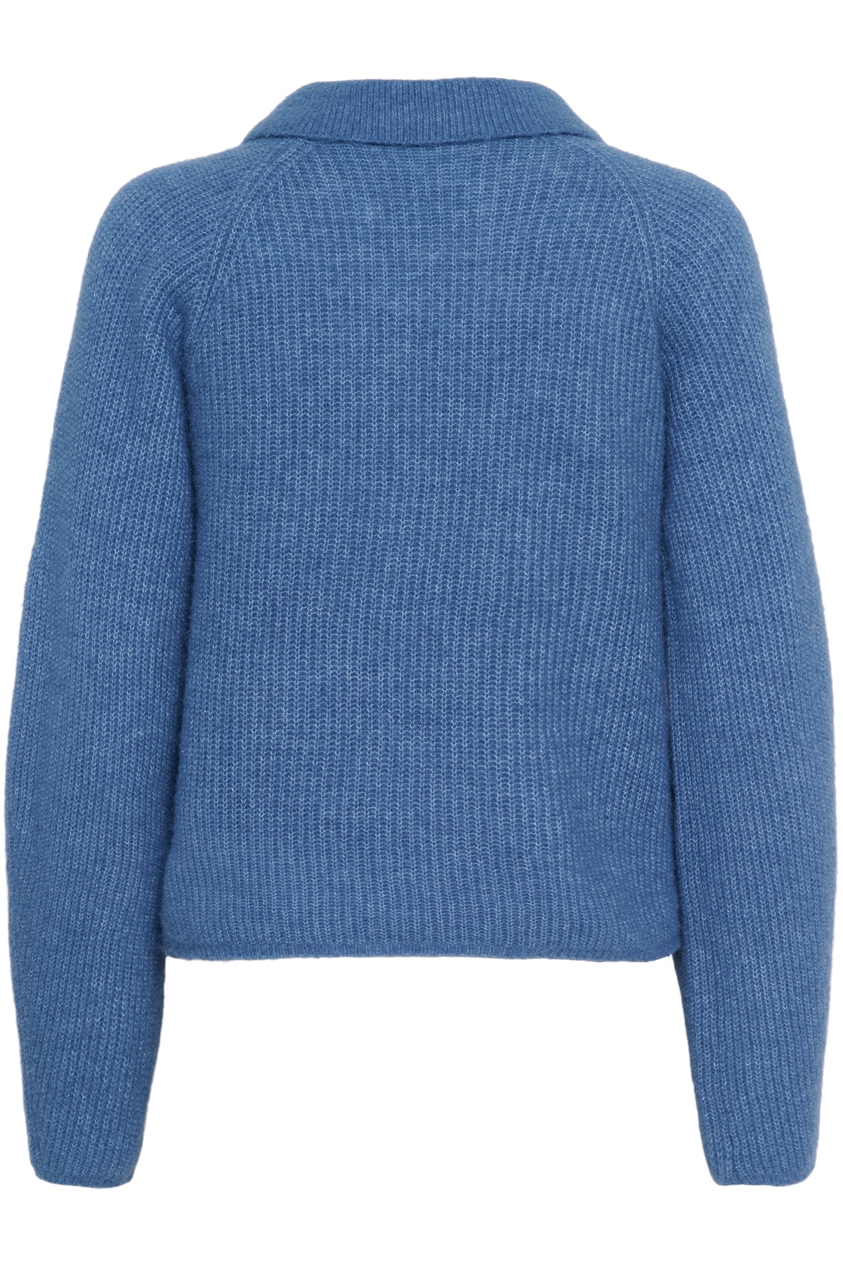 InWear Nias Dutch Blue Polo Collar Knit, 30112170