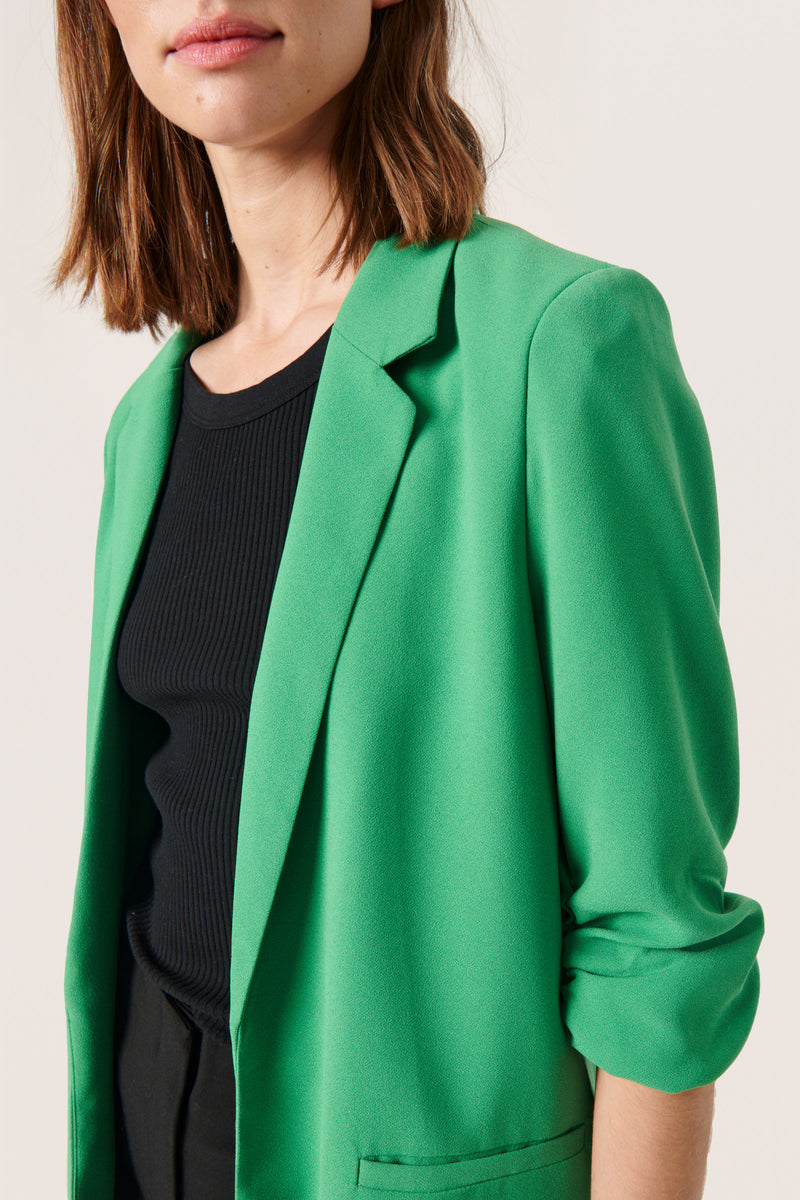 Soaked in Luxury Shirley Medium Green Blazer, 30403608