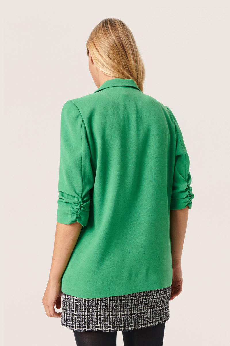 Soaked in Luxury Shirley Medium Green Blazer, 30403608