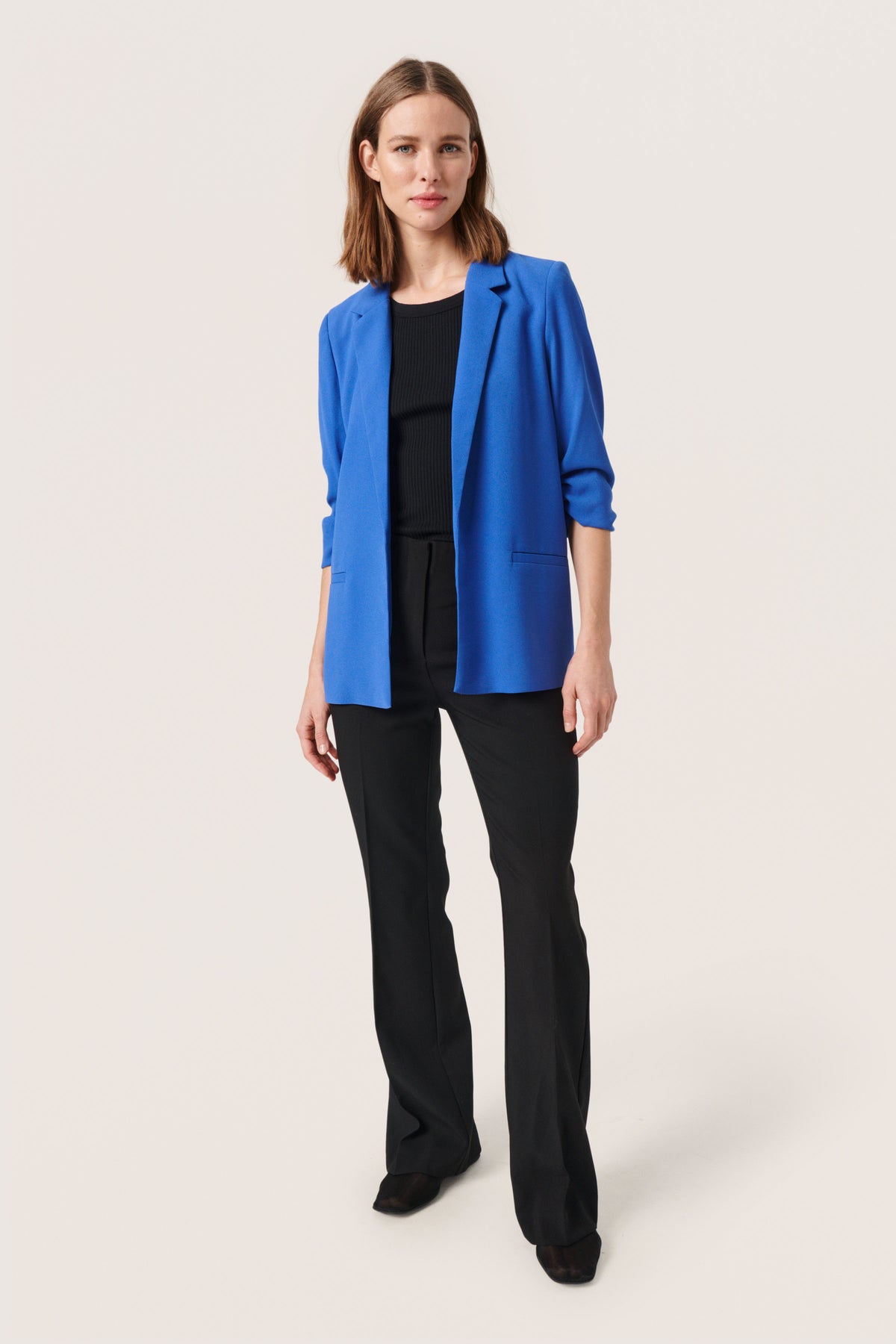 Soaked in Luxury Shirley Beaucoup Blue Blazer, 30403608