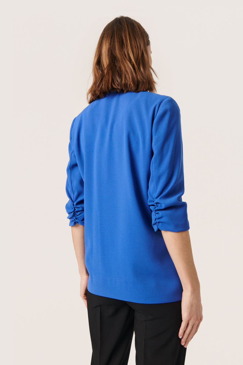 Soaked in Luxury Shirley Beaucoup Blue Blazer, 30403608