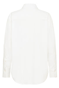 Soaked in Luxury SLNoelle Poplin Bright White Layering Shirt, 30409104
