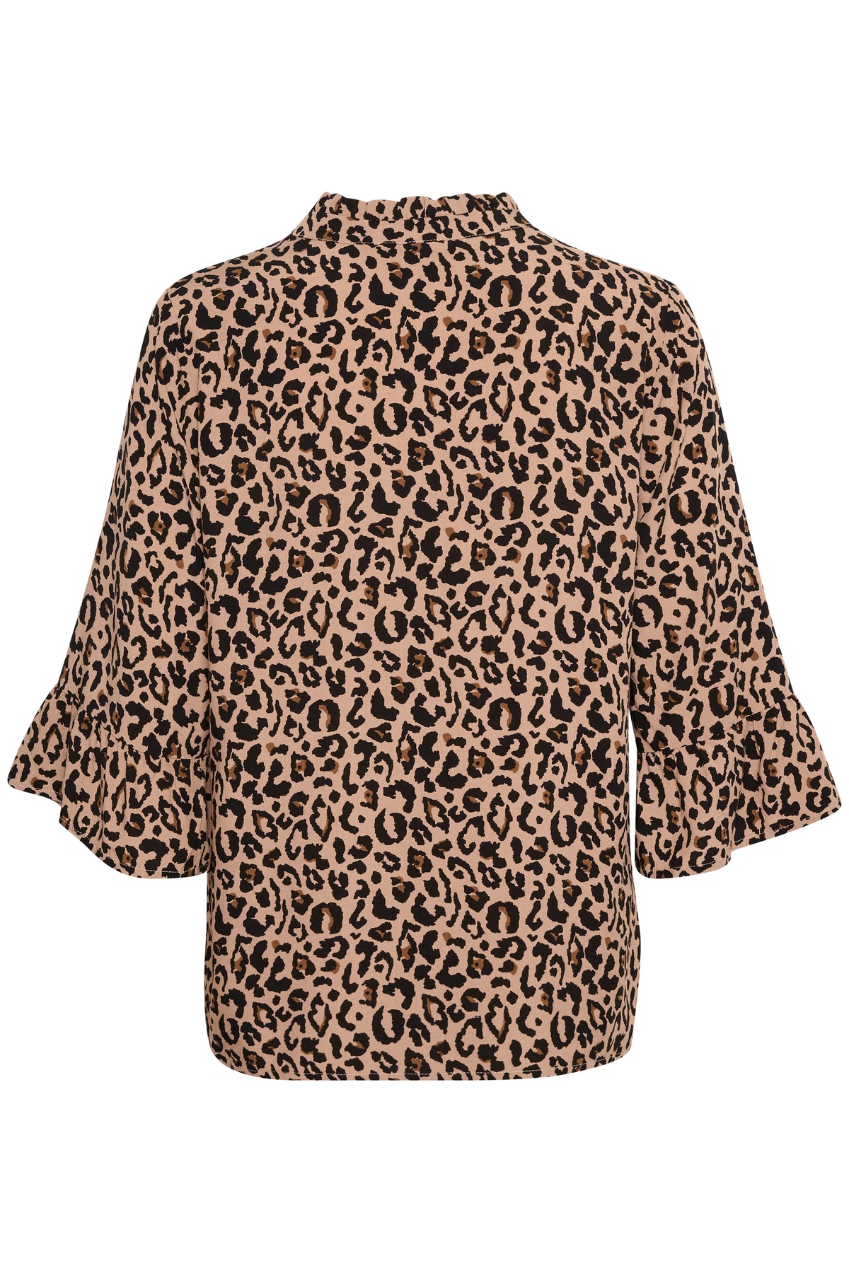 Saint Tropez Ueda Brush Leopard Print Blouse, 30512764