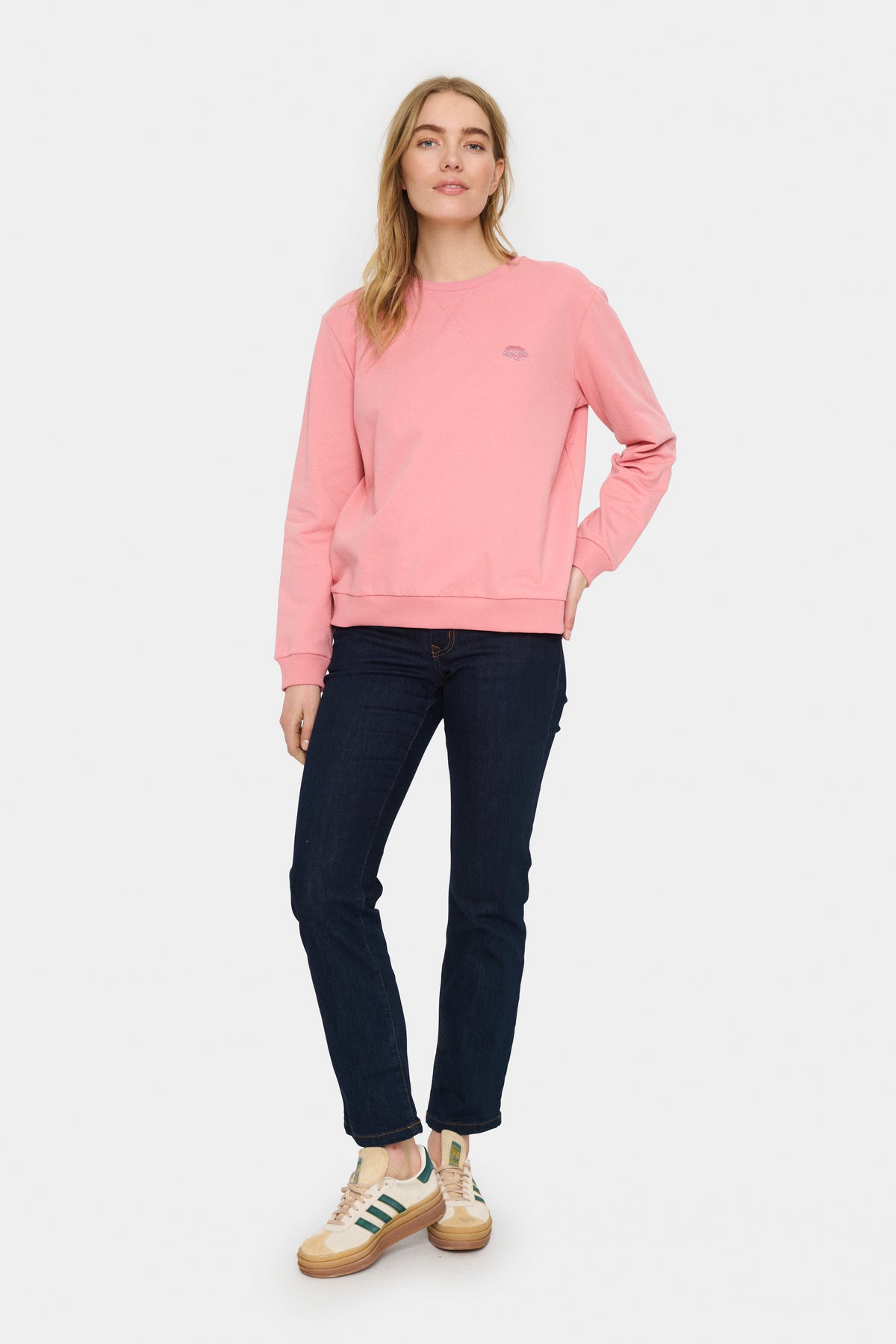 Saint Tropez Fanile Candied Apricot Kisses Supersoft Sweatshirt, 30513435