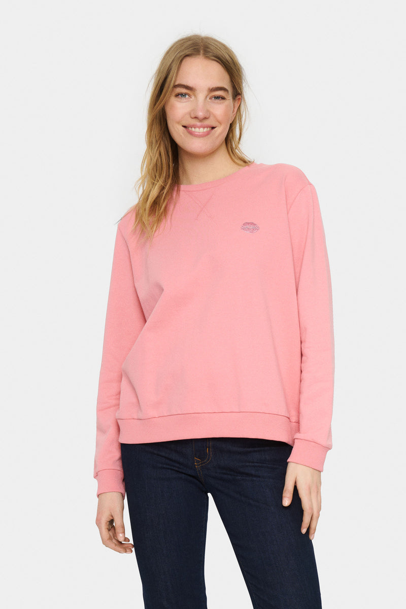 Saint Tropez Fanile Candied Apricot Kisses Supersoft Sweatshirt, 30513435