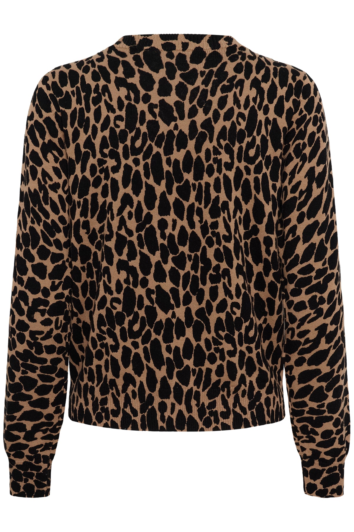 Saint Tropez PalomaSZ Tiger's Eye Spotty Leopard Cardigan with Embellished Buttons, 30514889