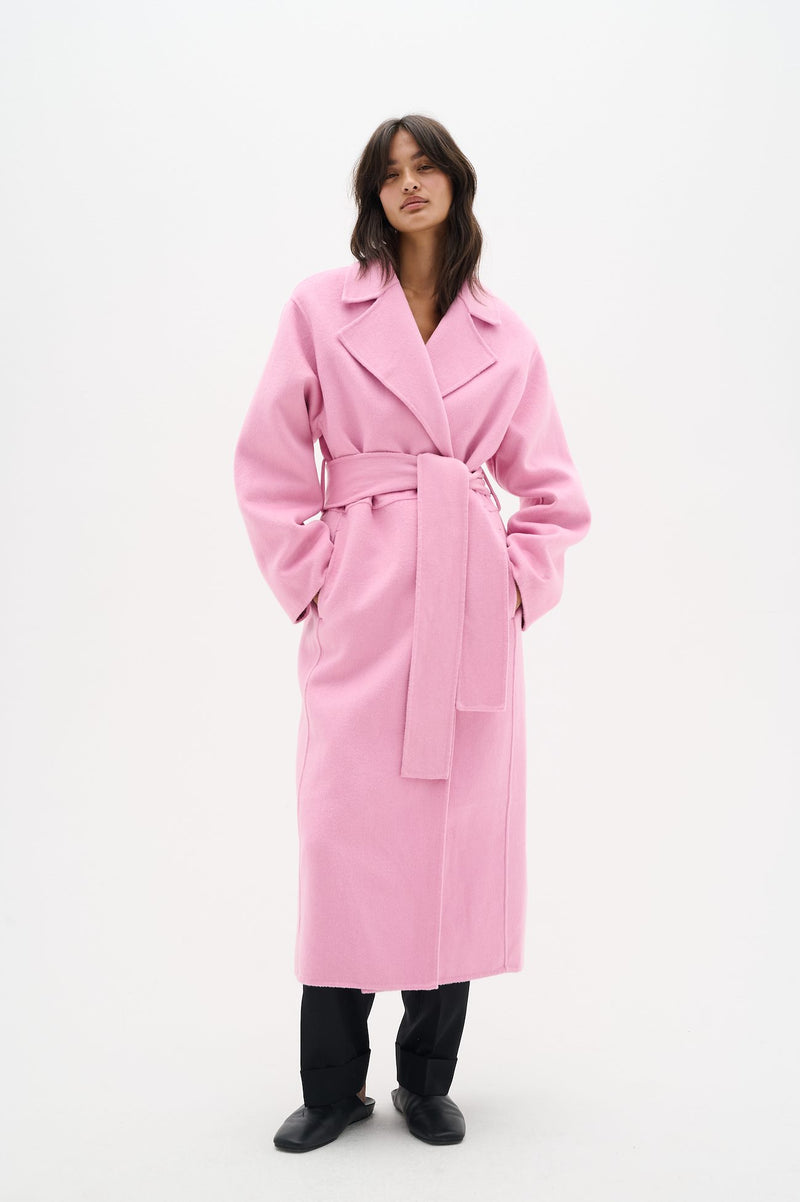 InWear Tilla Cashmere Rose Oversized Long Coat