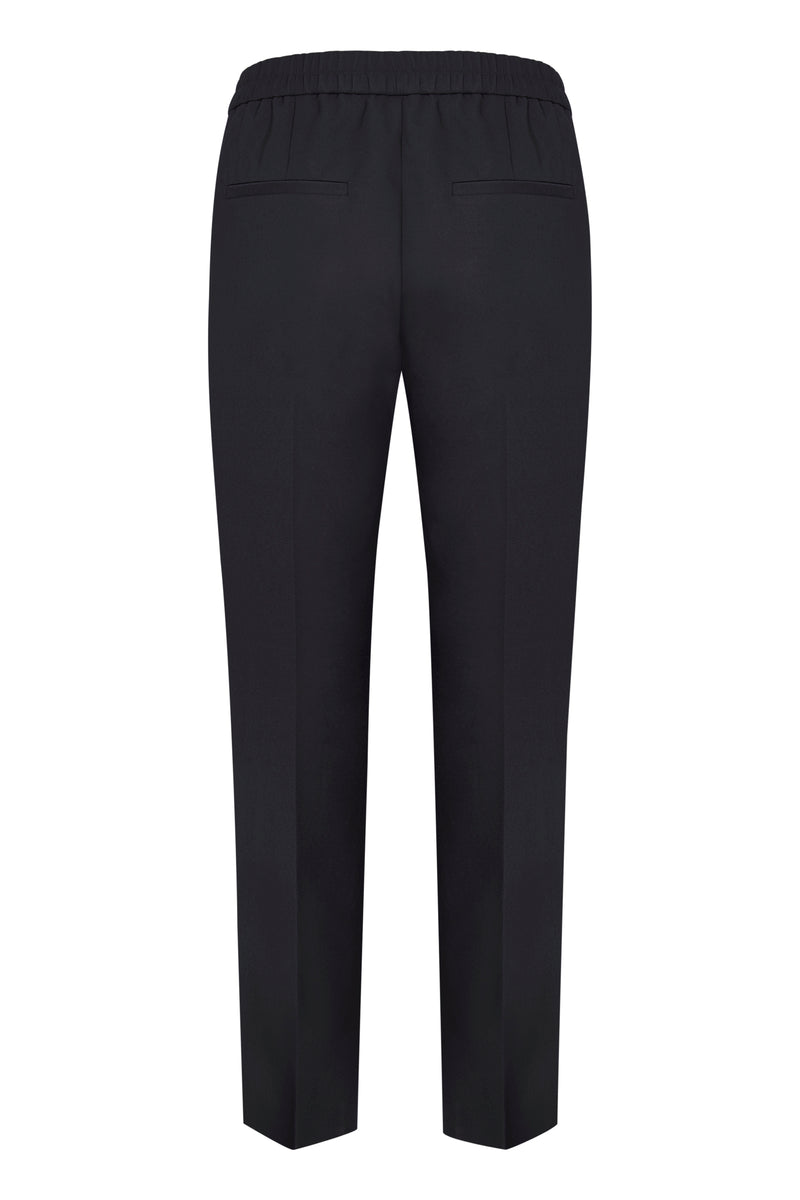 InWear Zella Black Flat Slim Leg Trouser, 30105579