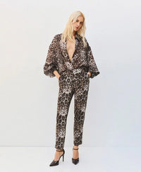 Access Fashion Leopard Print Oversized Shirt, 64-7055