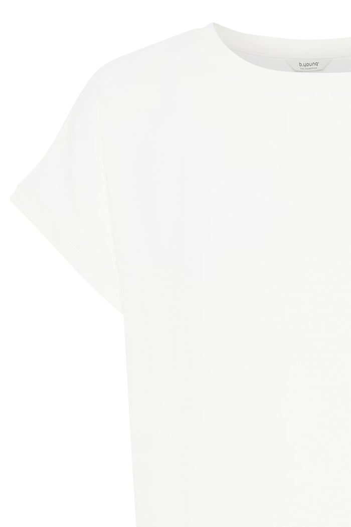 B.Young ByPanyax Marshmallow Silky Front T-Shirt